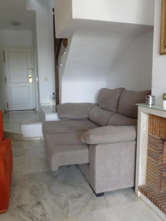 Posezení v ubytování Duplex 2 - 2 Vue Mer