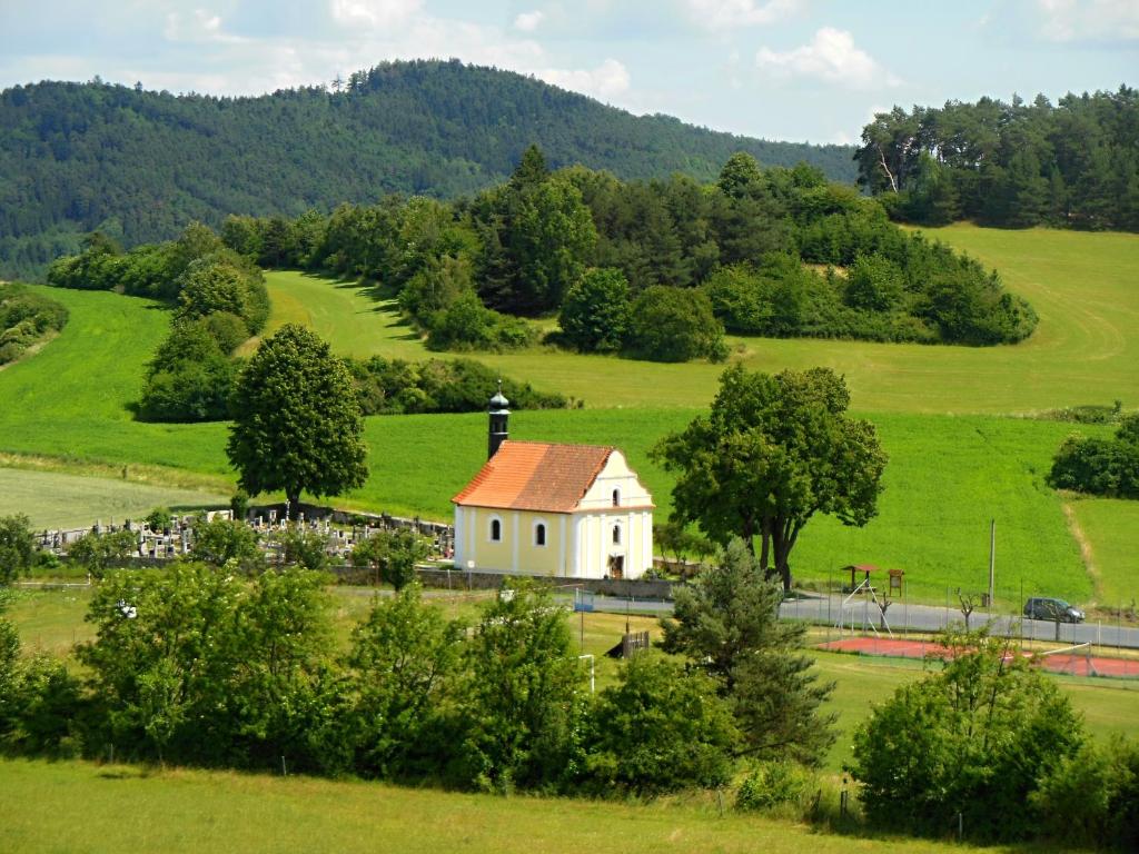 Příroda nedaleko prázdninového domu