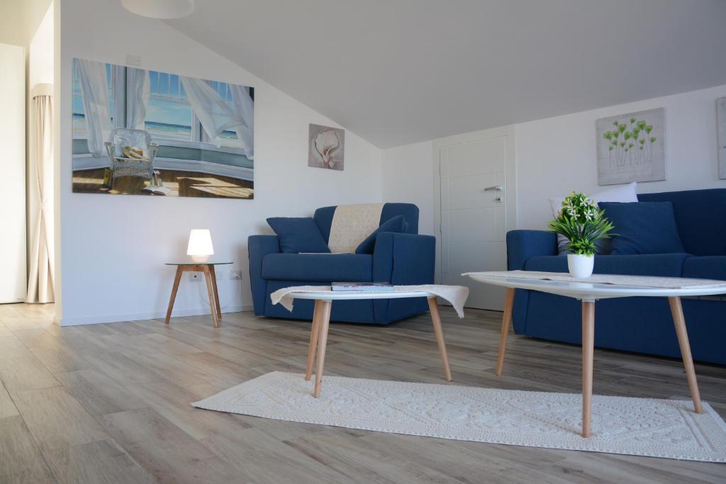 Posedenie v ubytovaní ATTICO MARIS 104 a due passi dalla spiaggia Free Wi Fi
