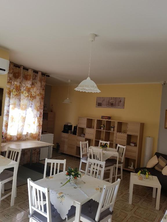 Posezení v ubytování B&B Dolce Casa