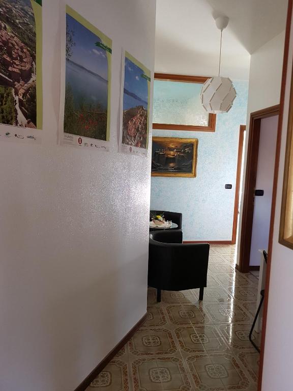 TV a/nebo společenská místnost v ubytování B&B Dolce Casa