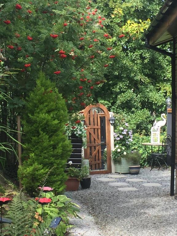 Zahrada ubytování Otter Lodge Auchterarder