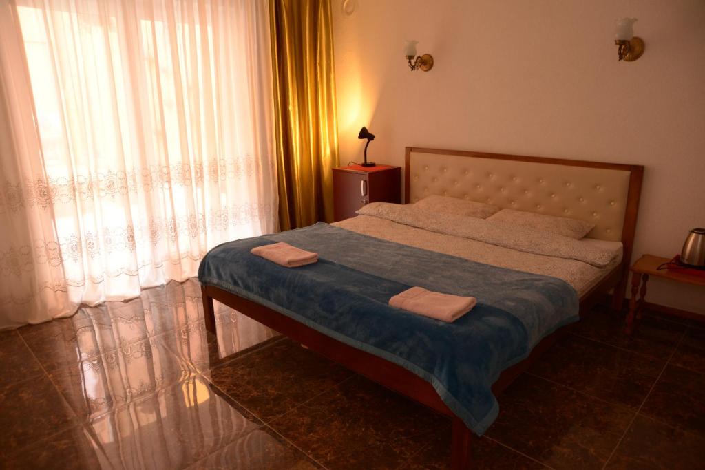 Postel nebo postele na pokoji v ubytování Hostel Tuba