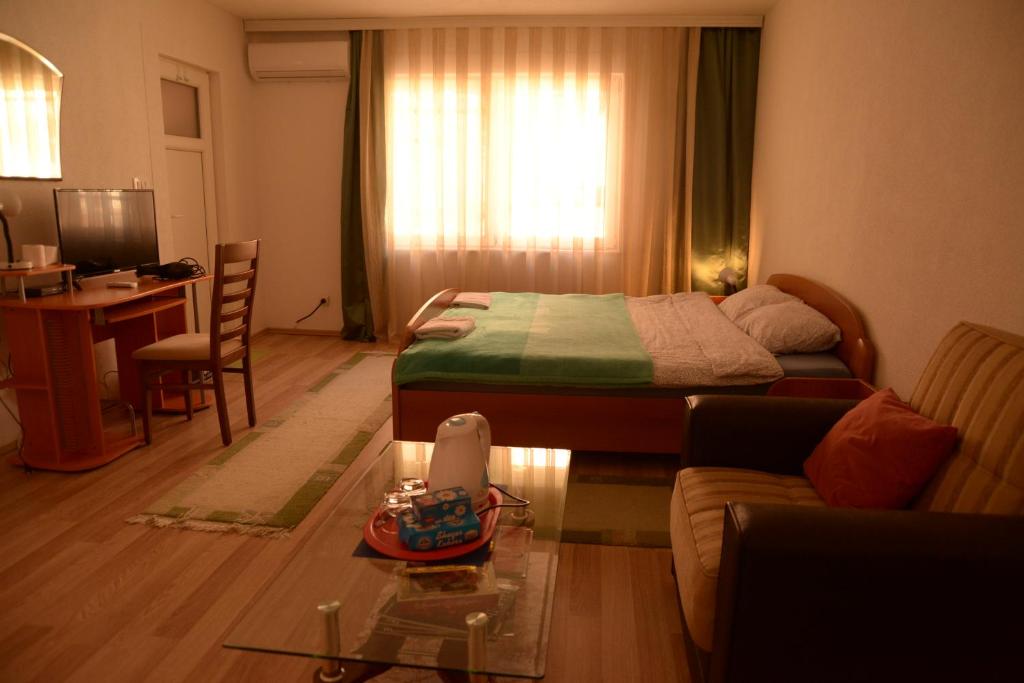 Postel nebo postele na pokoji v ubytování Hostel Tuba