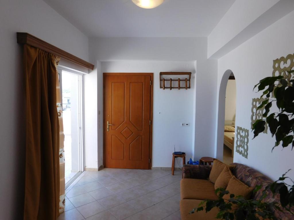 Część wypoczynkowa w obiekcie Panoramic Balos Sea View House