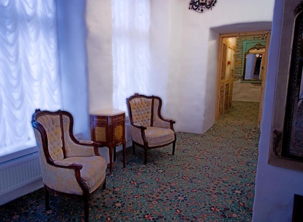 Posezení v ubytování St.Olav Hotel