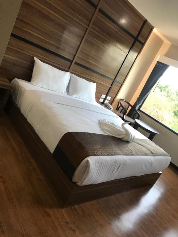 Postel nebo postele na pokoji v ubytování ATK Garden Hills