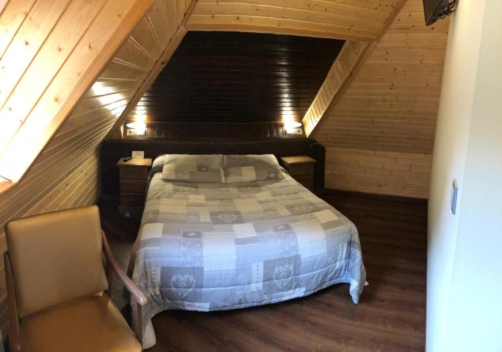 Postel nebo postele na pokoji v ubytování Hotel Sarao