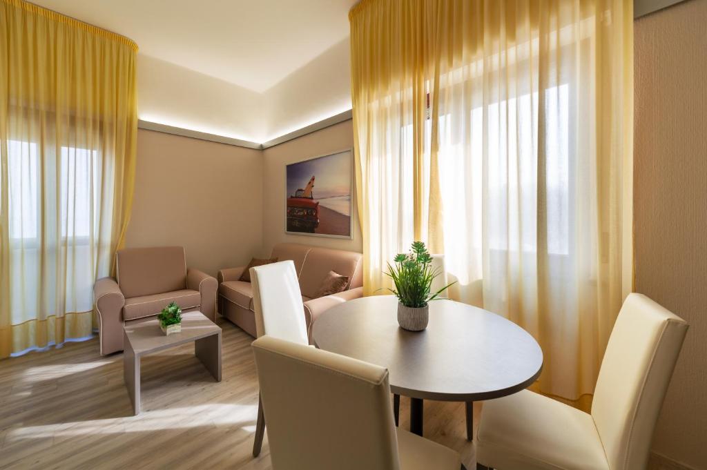 Posezení v ubytování Hotel Elisabeth Due
