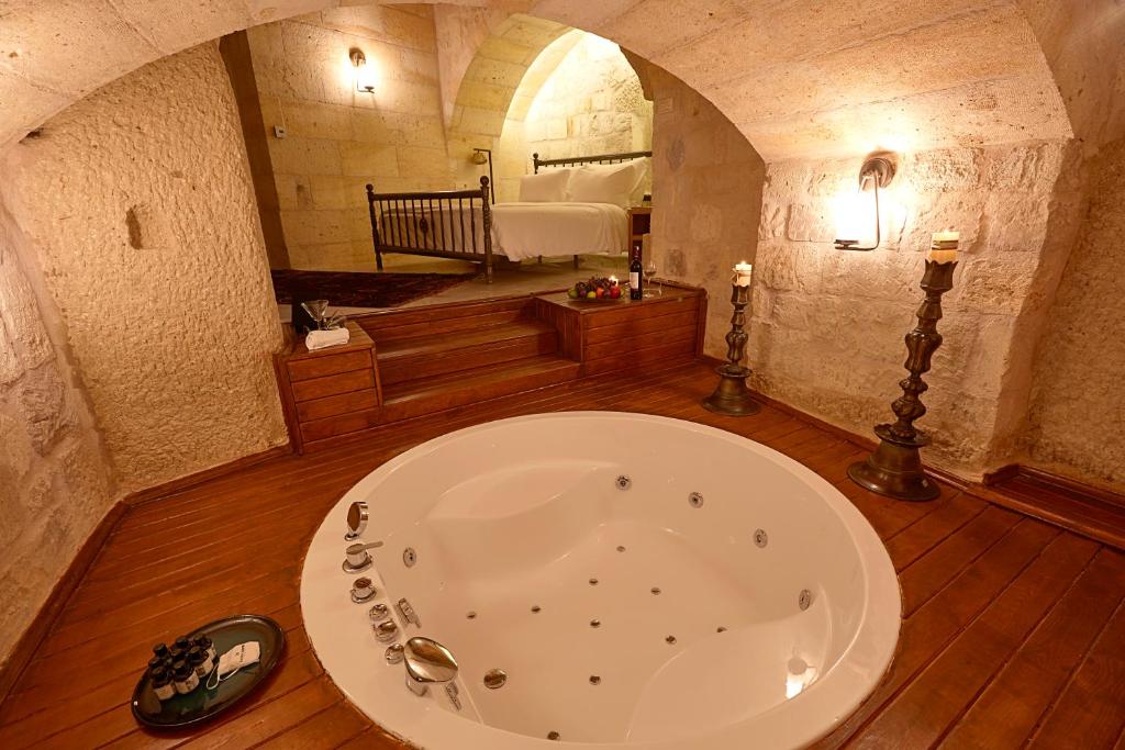 Koupelna v ubytování Exedra Cappadocia