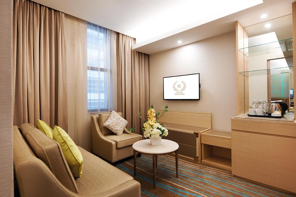 Posezení v ubytování Cosmo Hotel Kuala Lumpur