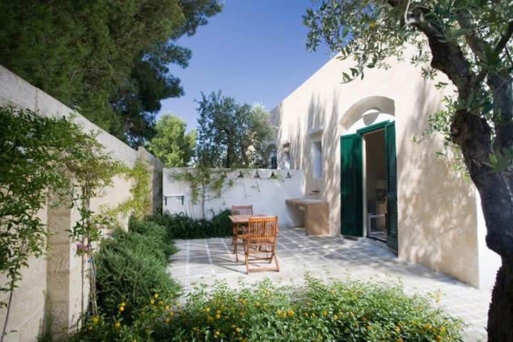Zahrada ubytování Masseria L'Antico Frantoio