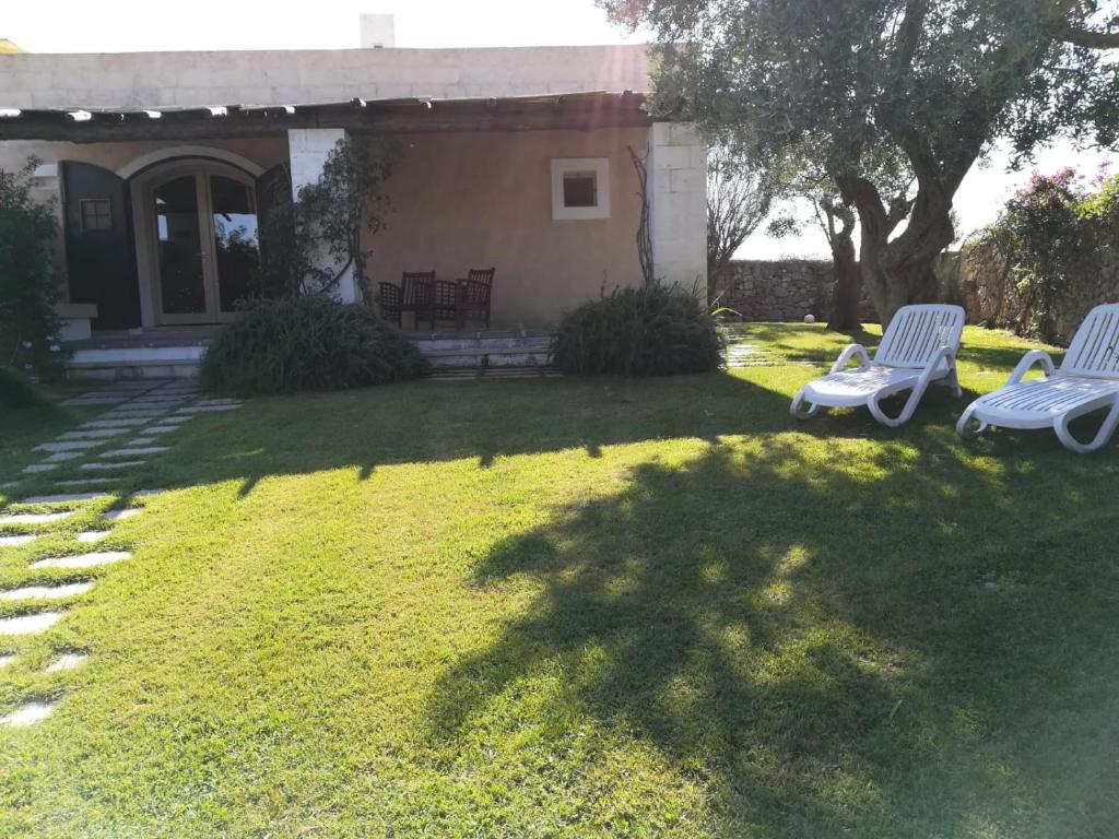 Zahrada ubytování Masseria L'Antico Frantoio