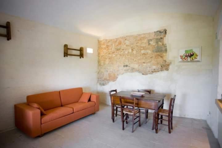 Posezení v ubytování Masseria L'Antico Frantoio