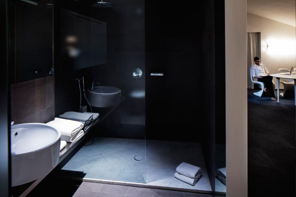 Kúpeľňa v ubytovaní Hotel Ripa Roma