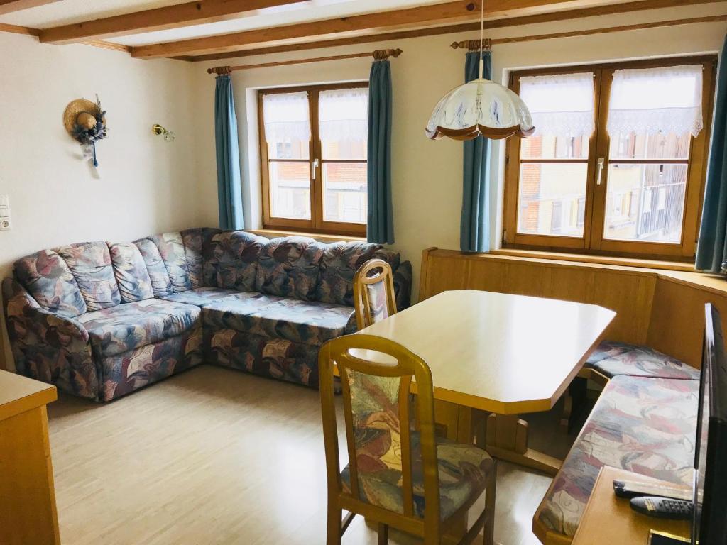 Posezení v ubytování Haus Stabentheiner