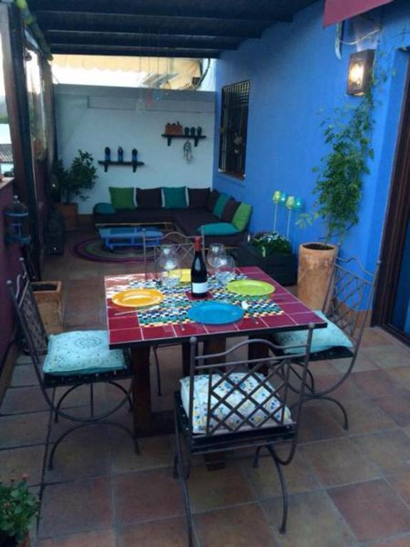 Posezení v ubytování Atico Deluxe San Basilio