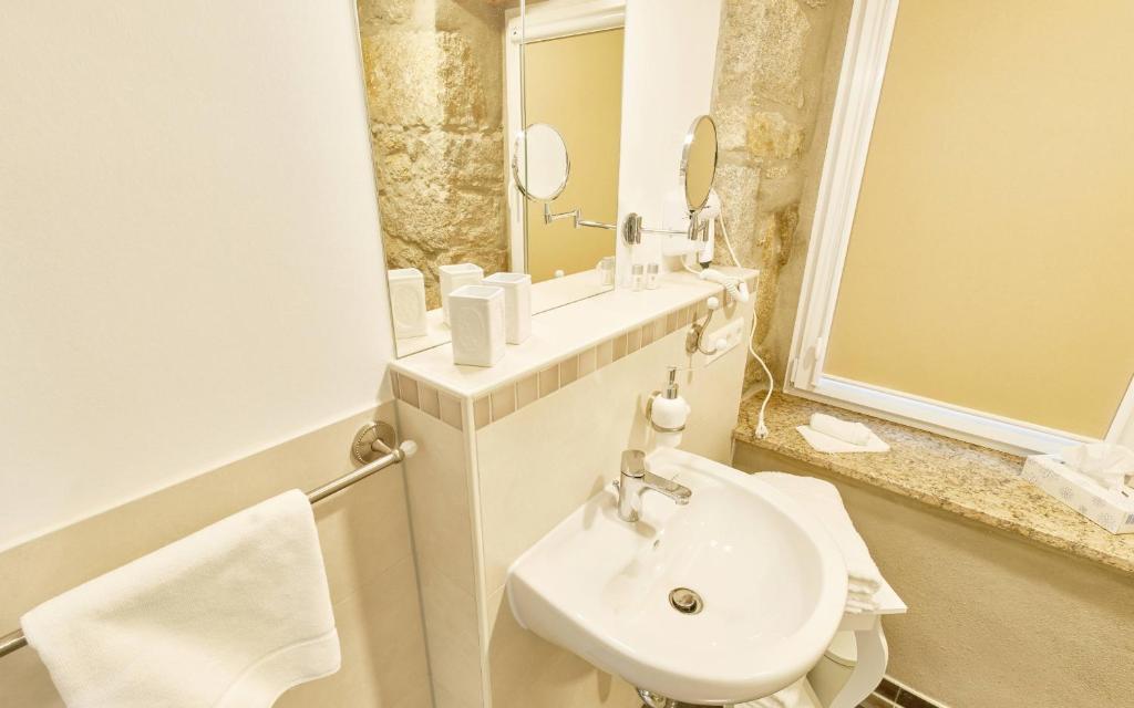 Koupelna v ubytování "Alte Pension" Bautzen