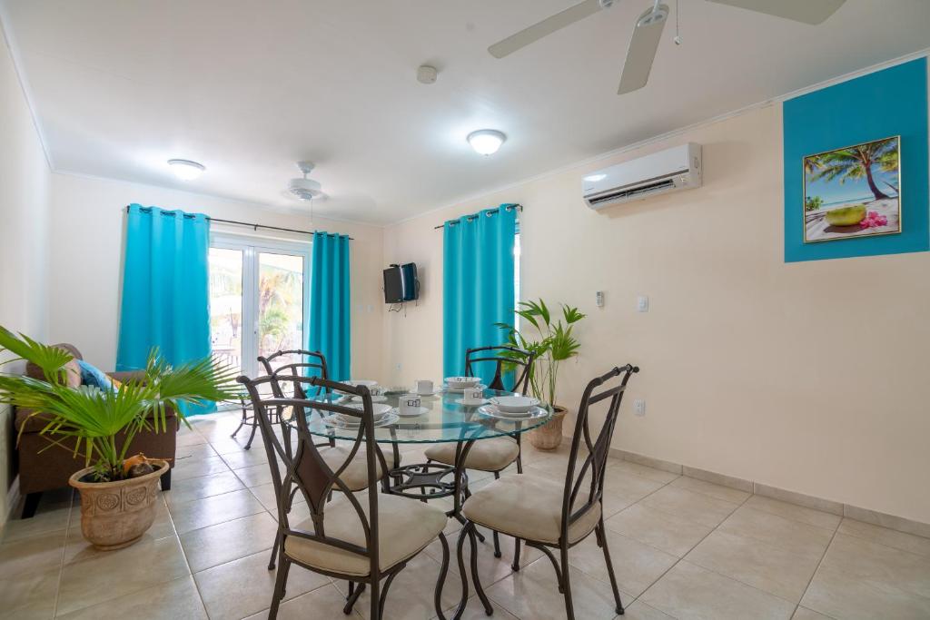 Posezení v ubytování Aqua Viva Suites