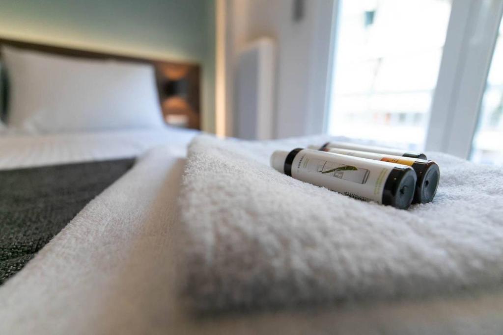 Posteľ alebo postele v izbe v ubytovaní TONIS Le Petit Nicolas 1BD Apartment in Koukaki!