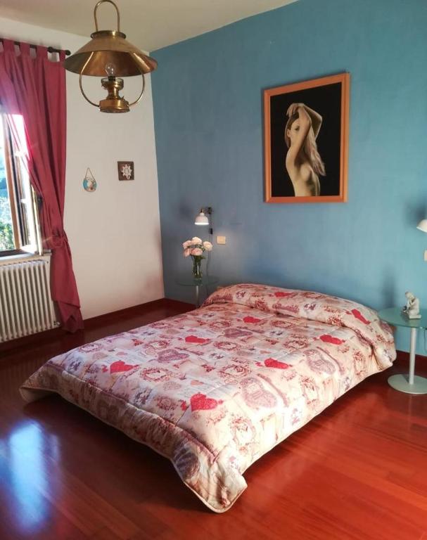 Posteľ alebo postele v izbe v ubytovaní Torre Della Chiocciola