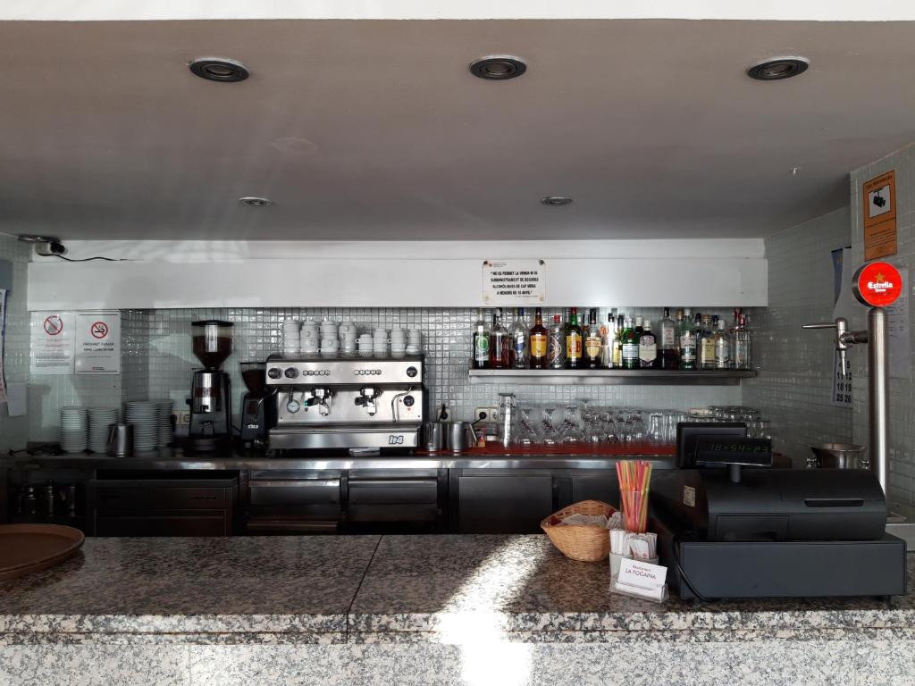 Lounge nebo bar v ubytování Hotel Puigcerdà