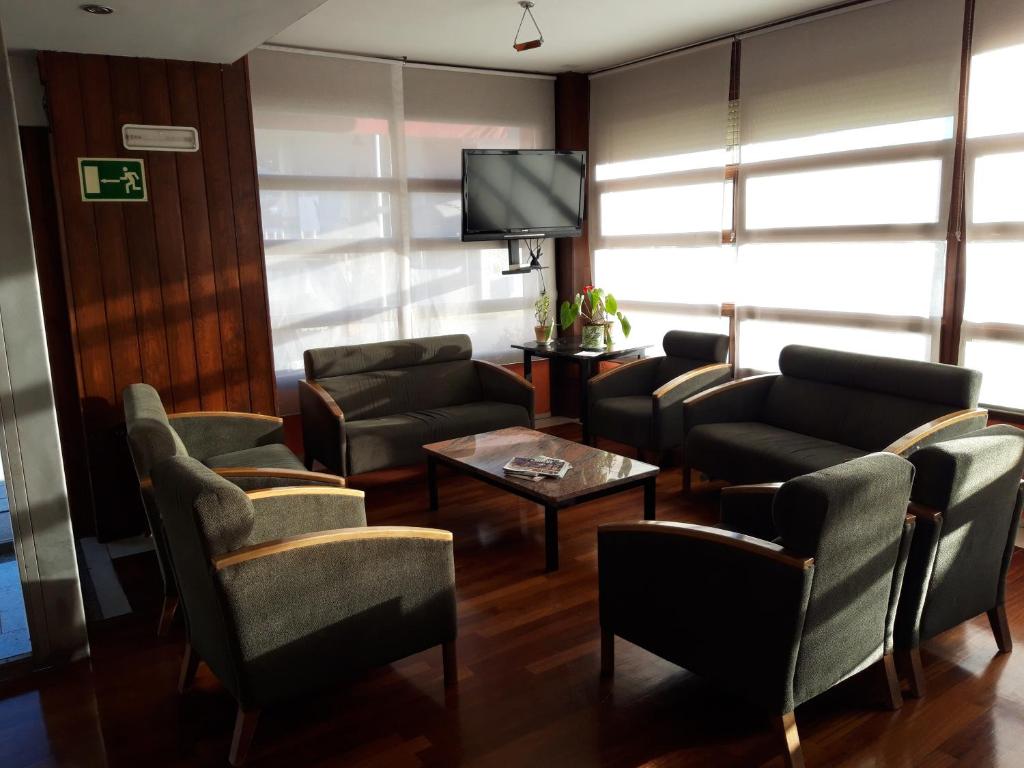 Posezení v ubytování Hotel Puigcerdà