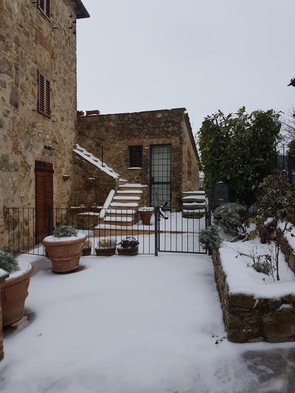 Dimora nel Chianti v zimě