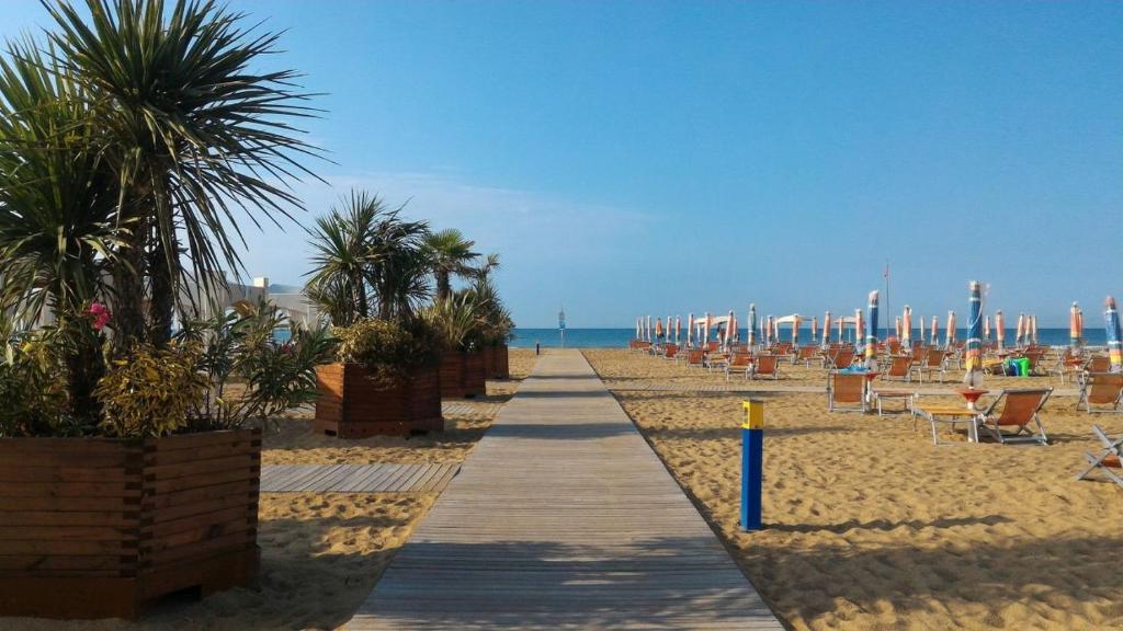 Plaża w willi lub w pobliżu