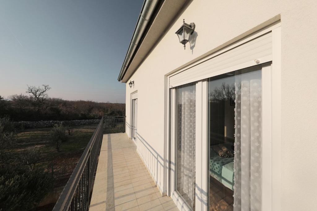 Balkón alebo terasa v ubytovaní Holiday Home Hrast