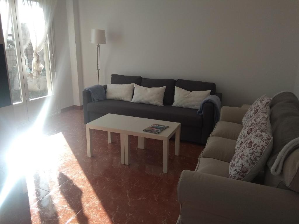 Posezení v ubytování La casita de Villalarreina