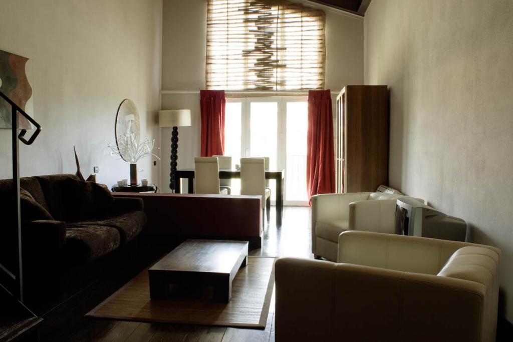 Posezení v ubytování Assia Spa