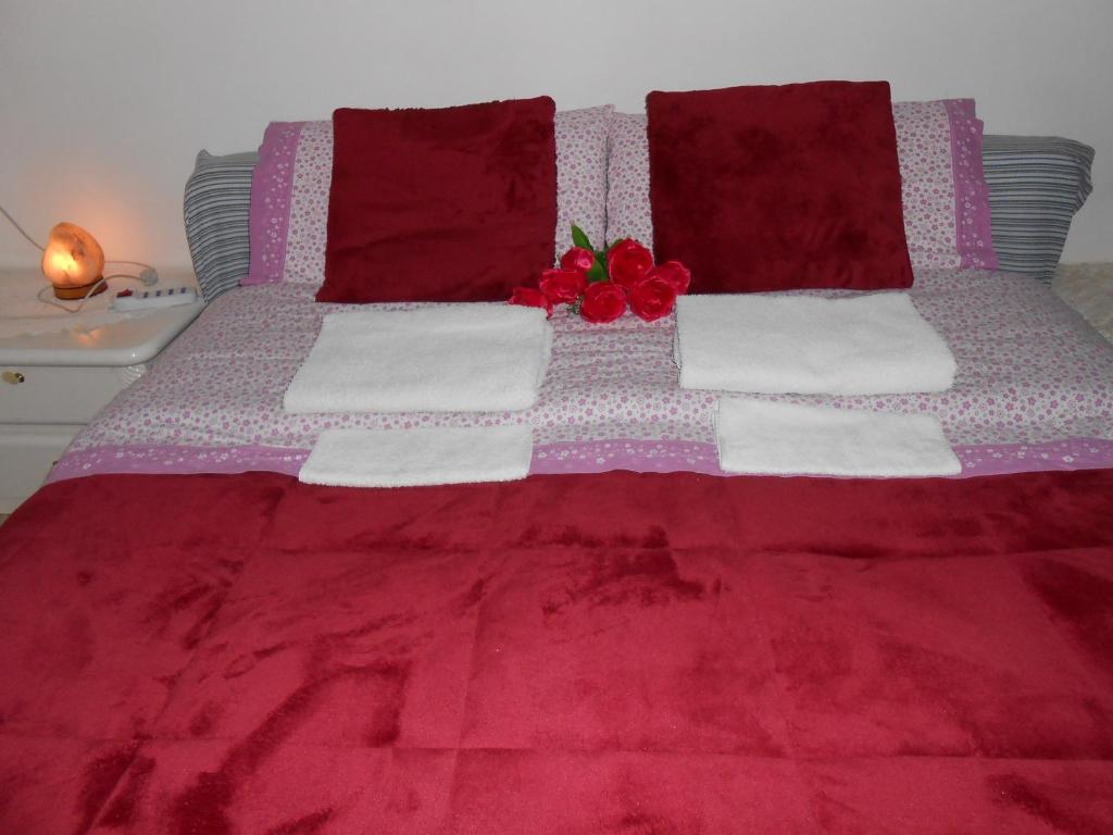 Posteľ alebo postele v izbe v ubytovaní B&B Appartamenti NAPOLI