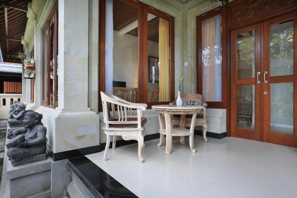 Posezení v ubytování Ketut's Place Cottage Ubud