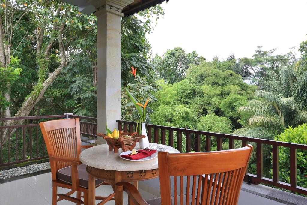 Balkón nebo terasa v ubytování Ketut's Place Cottage Ubud