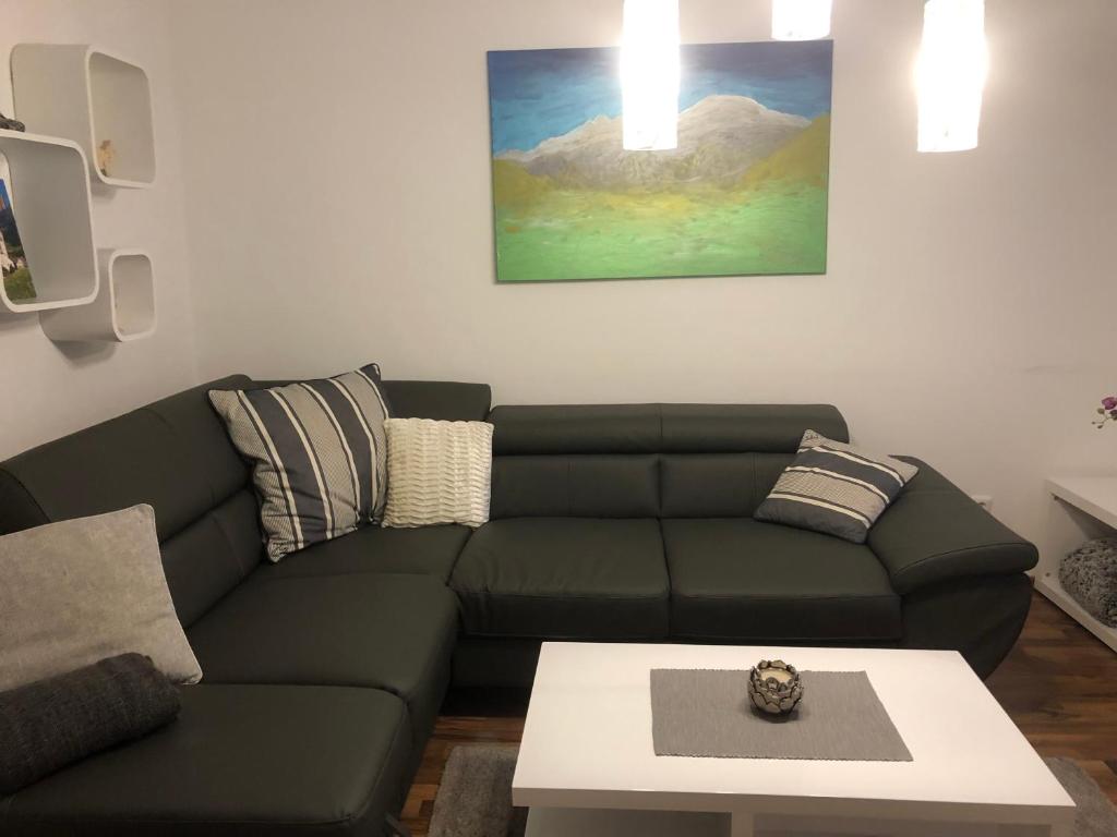 Posezení v ubytování Haus Mup