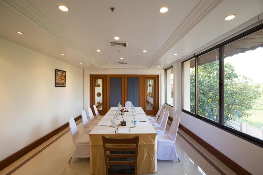 Zona de estar de The Imperial River House Resort, Chiang Rai