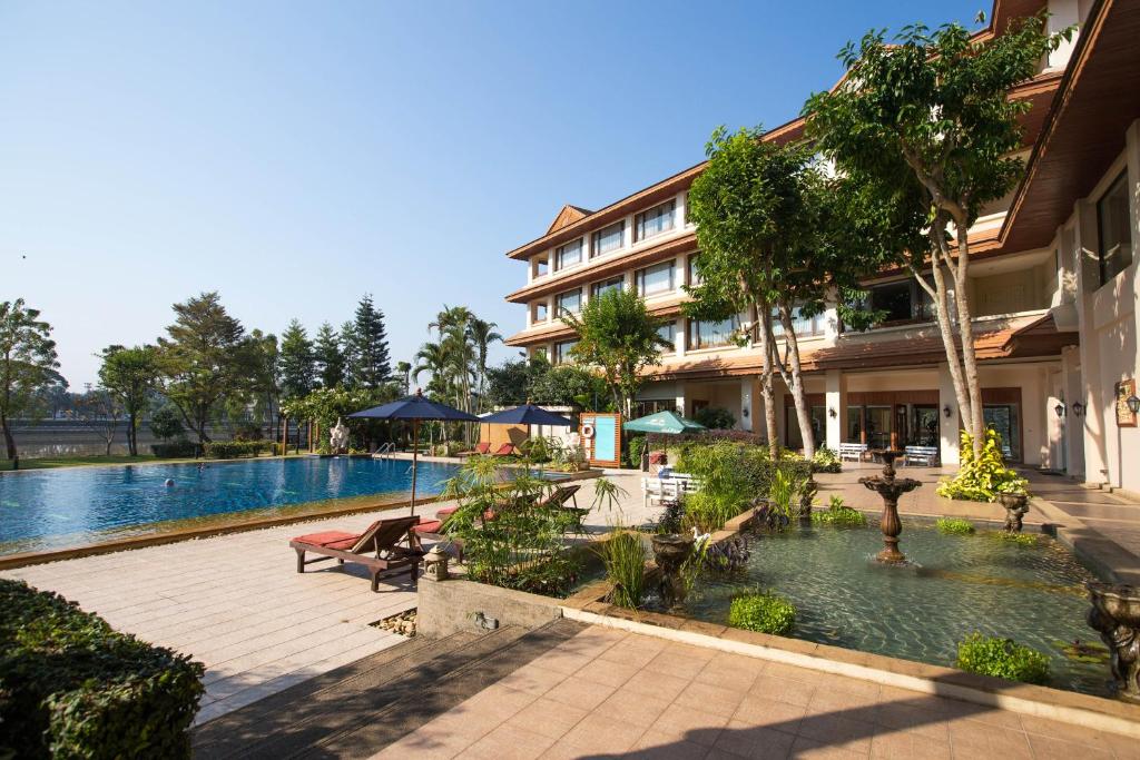Piscina en o cerca de The Imperial River House Resort, Chiang Rai