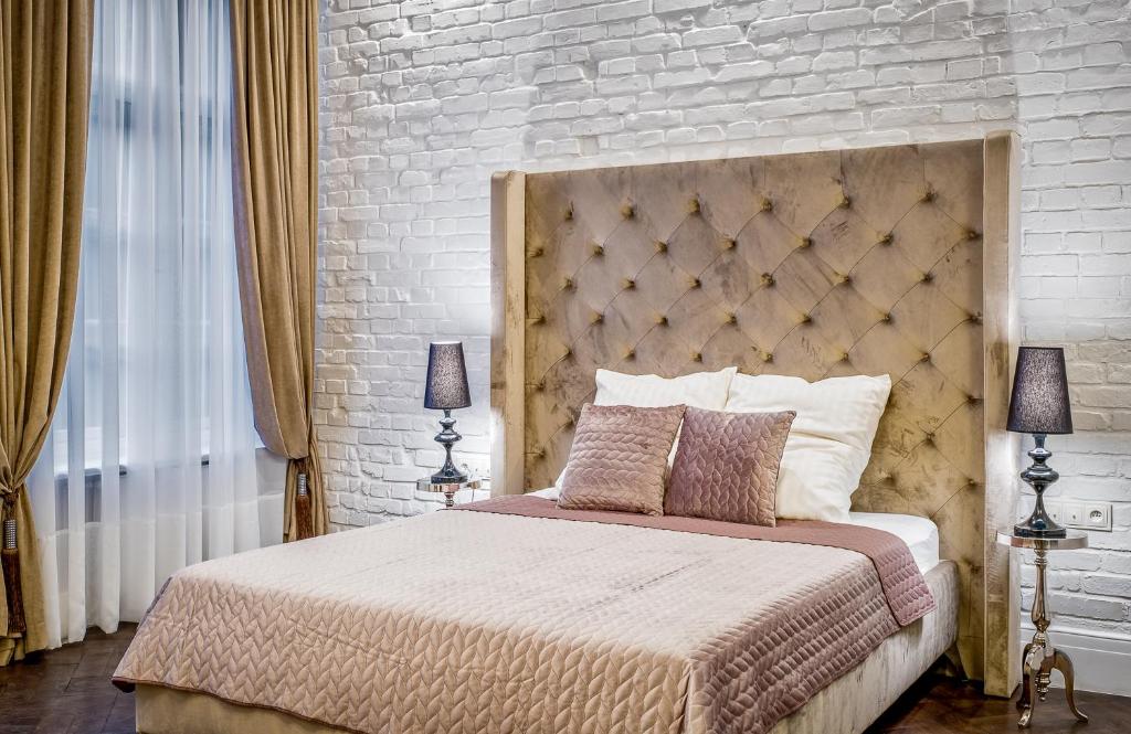 Posteľ alebo postele v izbe v ubytovaní Apartamenty "ArtAparts" Stare Miasto - Centrum