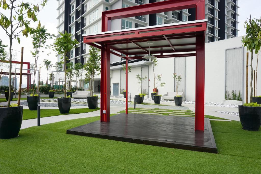Zahrada ubytování AZFA Suite13 at De Centrum Putrajaya-Bangi