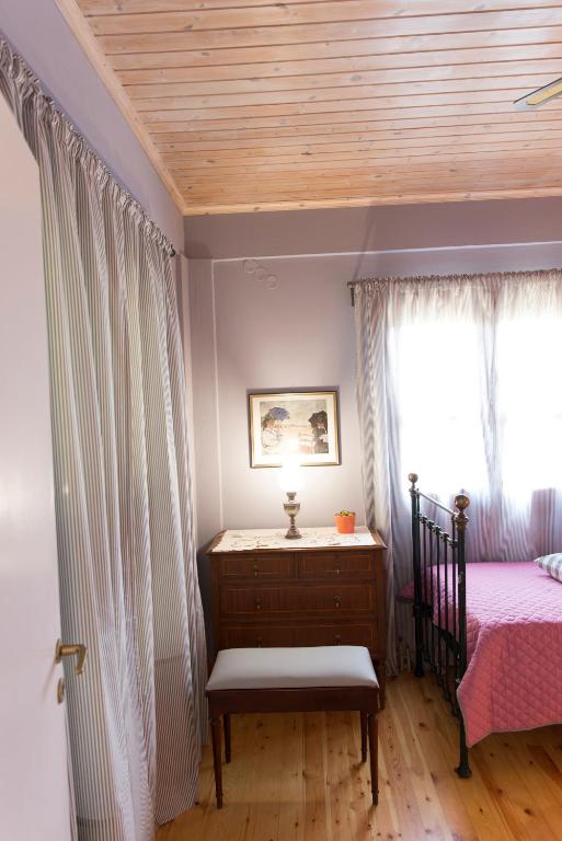 Posteľ alebo postele v izbe v ubytovaní Villa with private garden