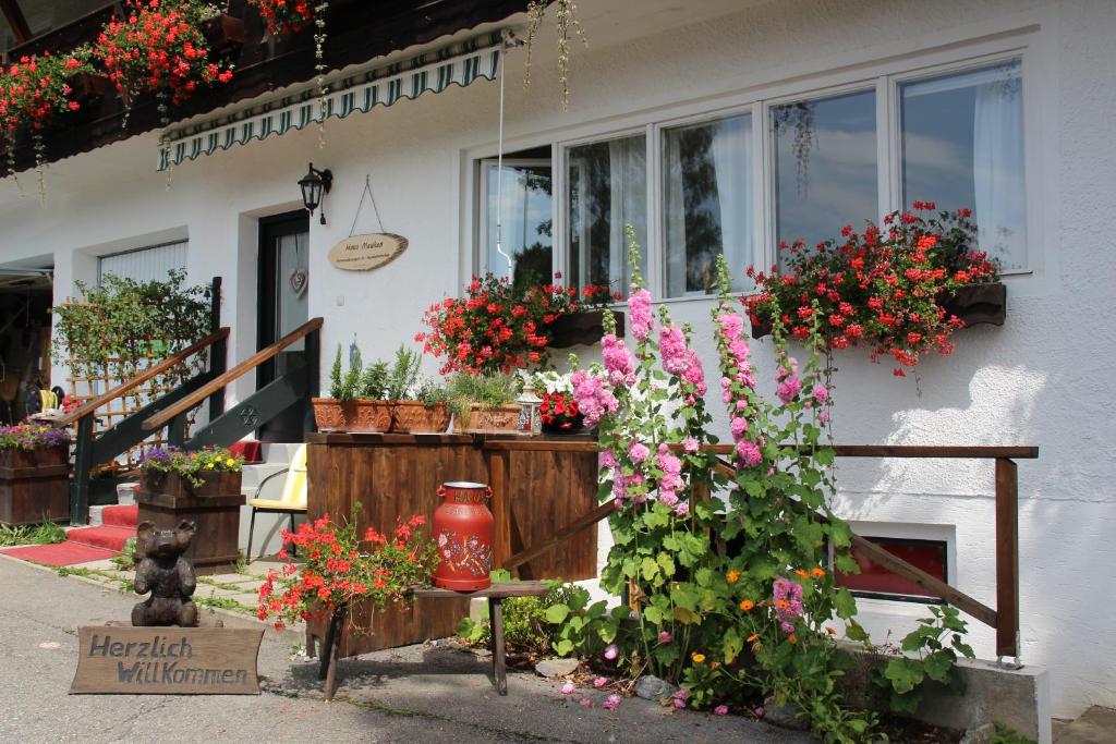 Ein Garten an der Unterkunft Haus Mauken - Appartments mit Panoramablick