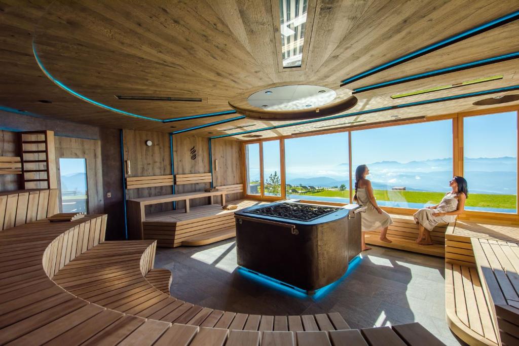Posezení v ubytování Mountain Resort Feuerberg