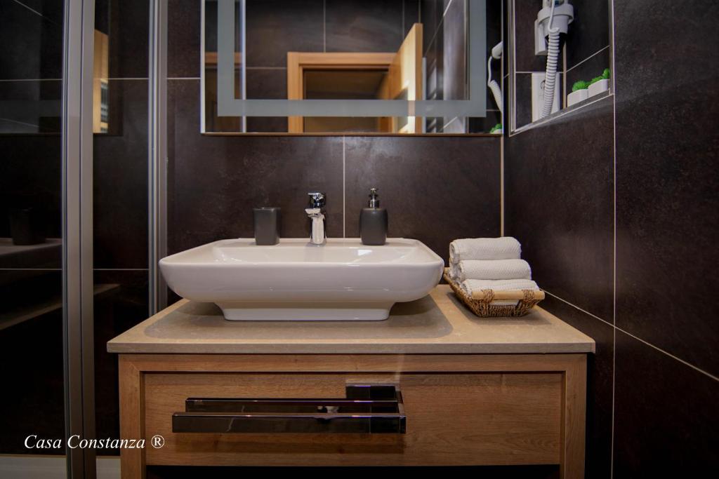 Koupelna v ubytování Casa Constanza Hotel Garni