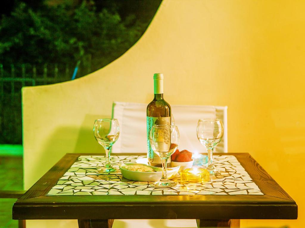 Nápoje v ubytování Casa Di Mare