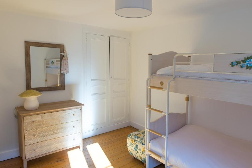 Двуетажно легло или двуетажни легла в стая в Villa Arthur