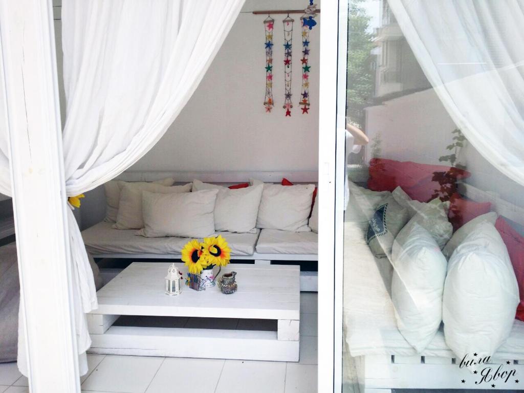Postel nebo postele na pokoji v ubytování Hotel Yavor