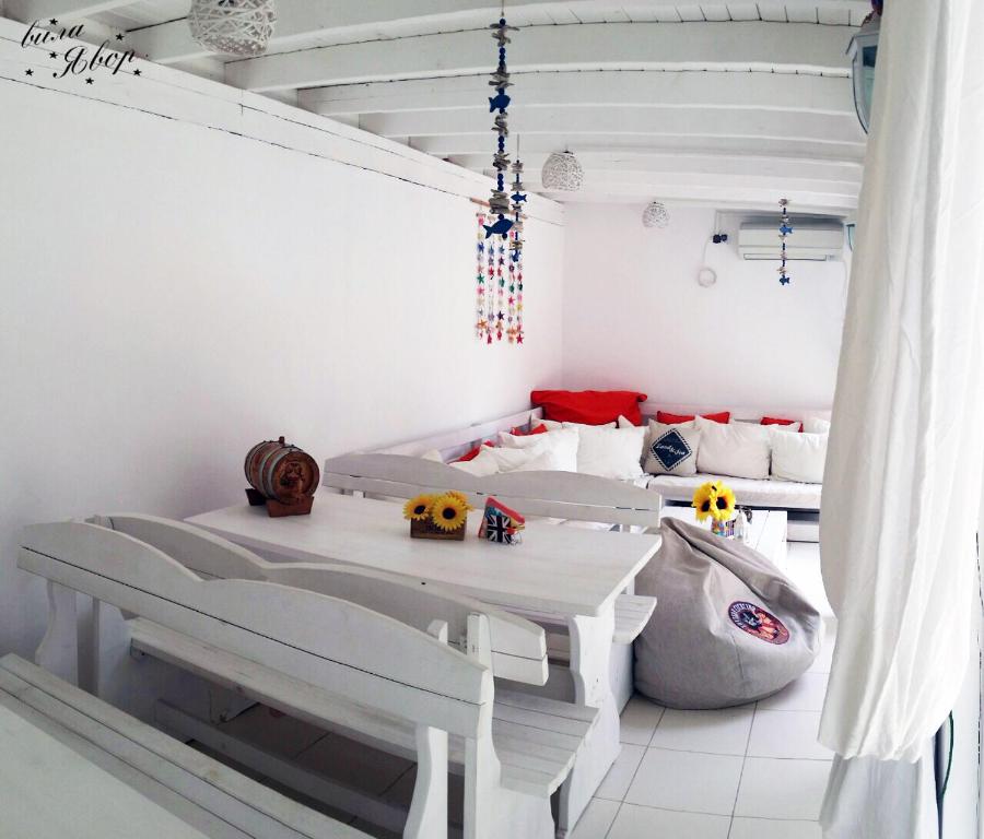Postel nebo postele na pokoji v ubytování Hotel Yavor