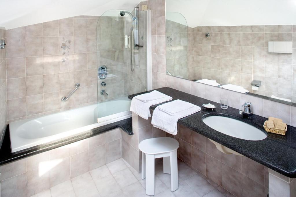 Ванная комната в Hotel Lamberti