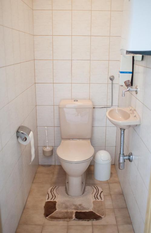 Koupelna v ubytování Frühstückspension Kölich